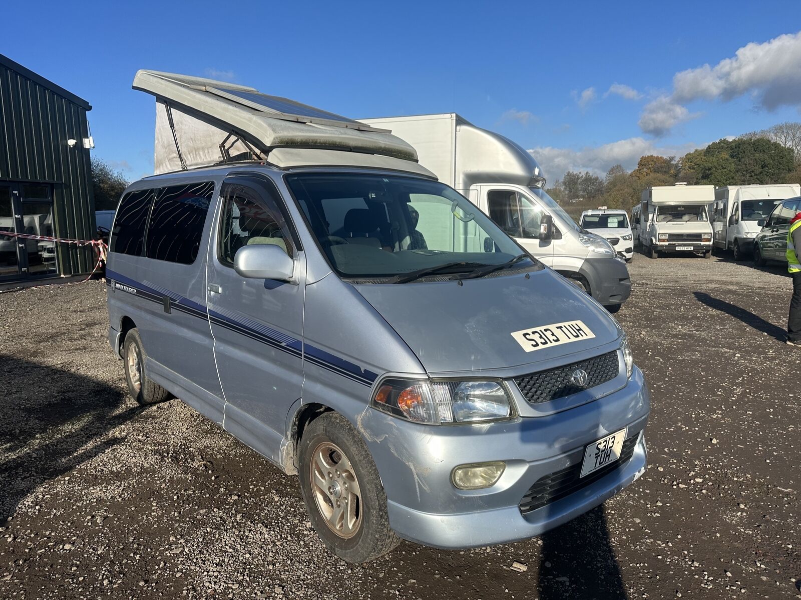 Bid on 1998 TOYOTA REGIUS HIACE: DIESEL CAMPER, POP TOP, AUTO - NO VAT ON HAMMER- Buy &amp; Sell on Auction with EAMA Group