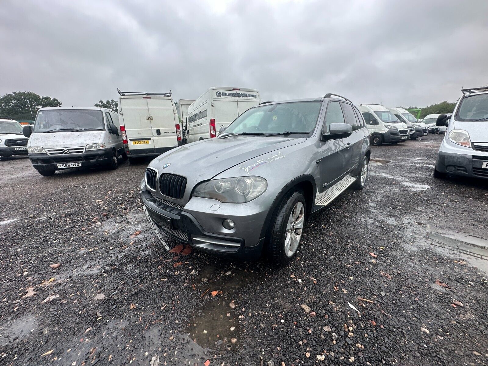 Bid on SLEEK GREY 2008 BMW X5 - ONLY 140K MILES - NICE SPEC (NO VAT ON HAMMER)- Buy &amp; Sell on Auction with EAMA Group