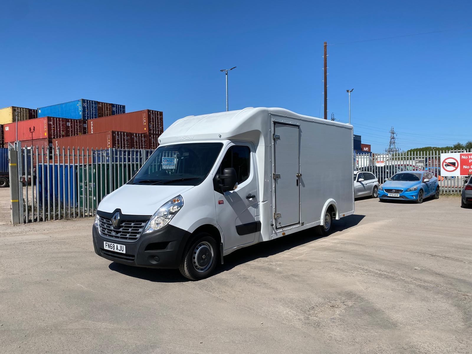 Bid on 2018 68RENAULT MASTER 2.3DCI LOW LOADER LUTON BOXE EURO6 ADBLUE CHOICE 7- Buy &amp; Sell on Auction with EAMA Group