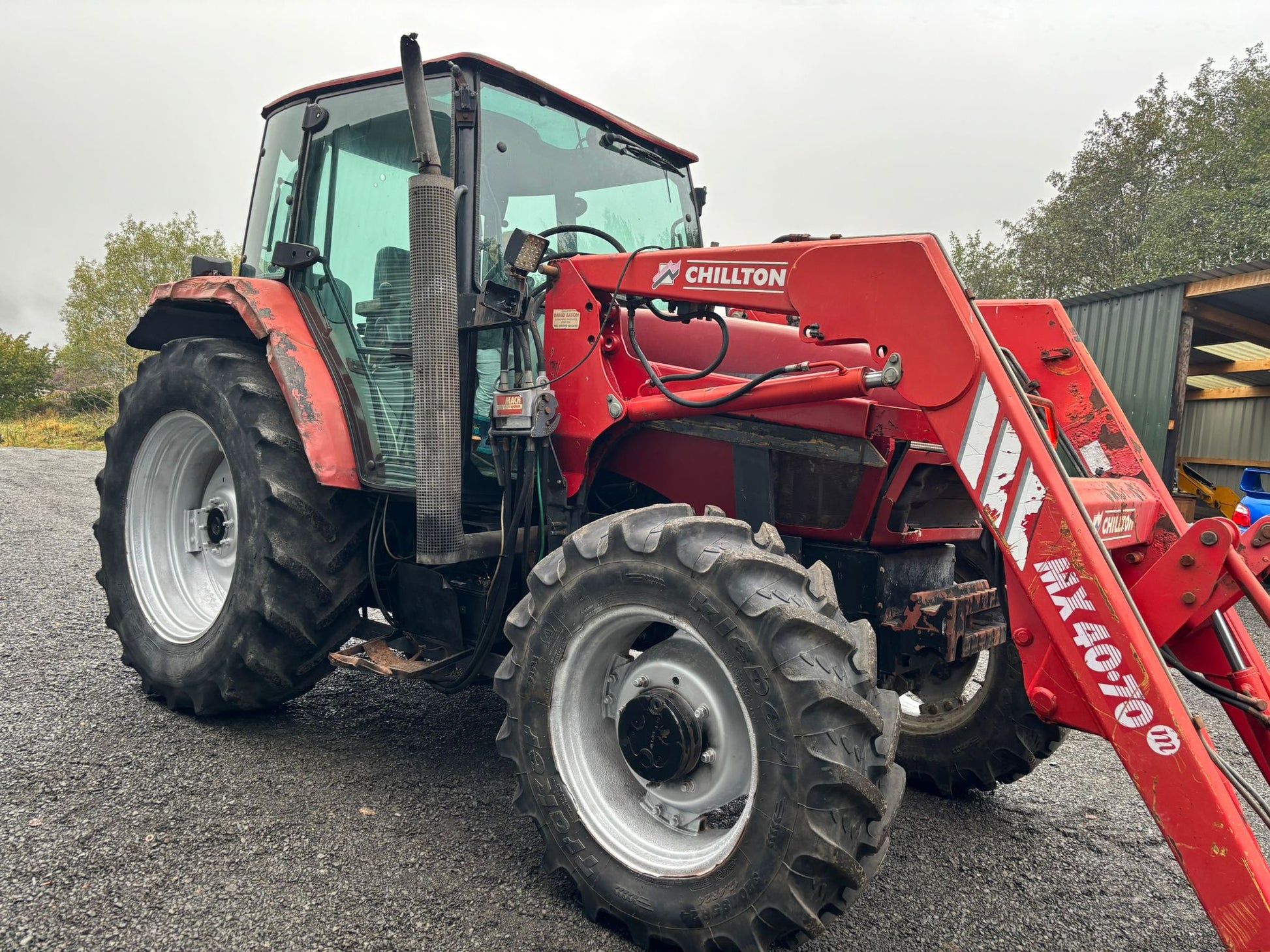 Bid on CASE CX90 LOADER TRACTOR 4WD- Buy &amp; Sell on Auction with EAMA Group