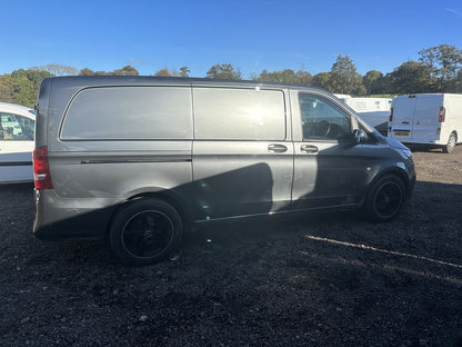 Bid on **(ONLY 46K MILEAGE)** SLEEK GREY METALLIC MARVEL: '70 PLATE MERCEDES VITO - NO VAT ON HAMMER- Buy &amp; Sell on Auction with EAMA Group