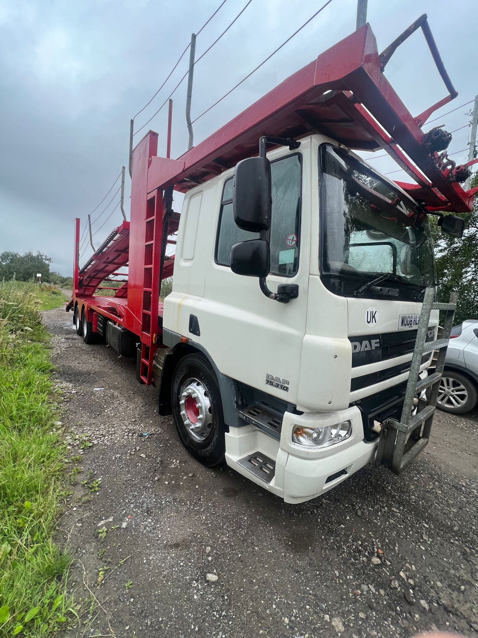 Bid on DAF CF CAR TRANSPORTER LORRY 2008- Buy &amp; Sell on Auction with EAMA Group