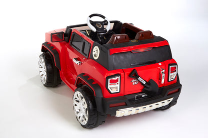 Bid on RED 4X4 KIDS ELECTRIC RIDE ON JEEP WITH REMOTE- Buy &amp; Sell on Auction with EAMA Group