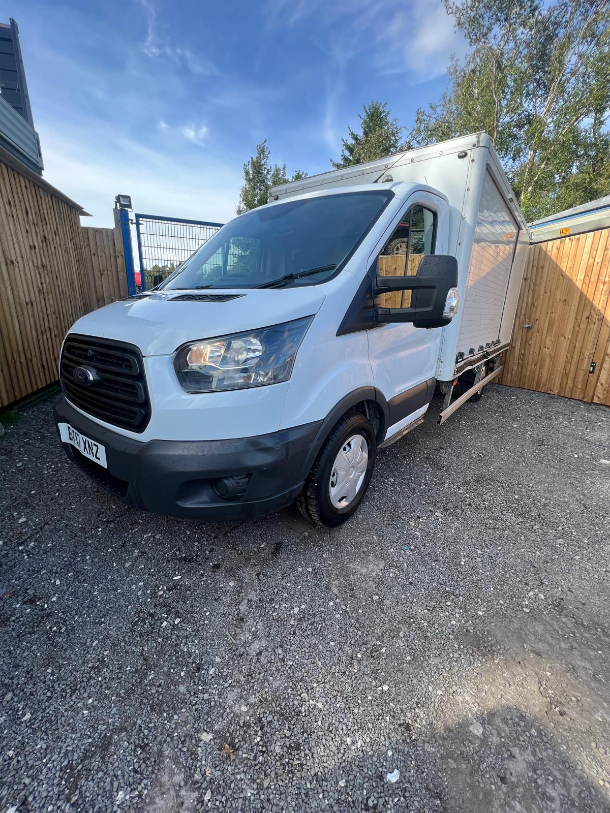 Bid on FORD TRANSIT BOX VAN 2017 LUTON EURO6 LWB 6 SPEED MANUAL 1COMPANY OWNER FROM NEW- Buy &amp; Sell on Auction with EAMA Group