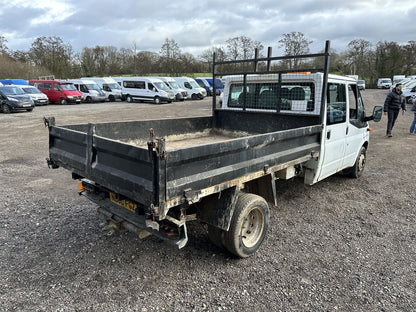 FORD TRANSIT TIPPER: BUILT TOUGH, READY FOR HEAVY LOADS >>--NO VAT ON HAMMER--<<