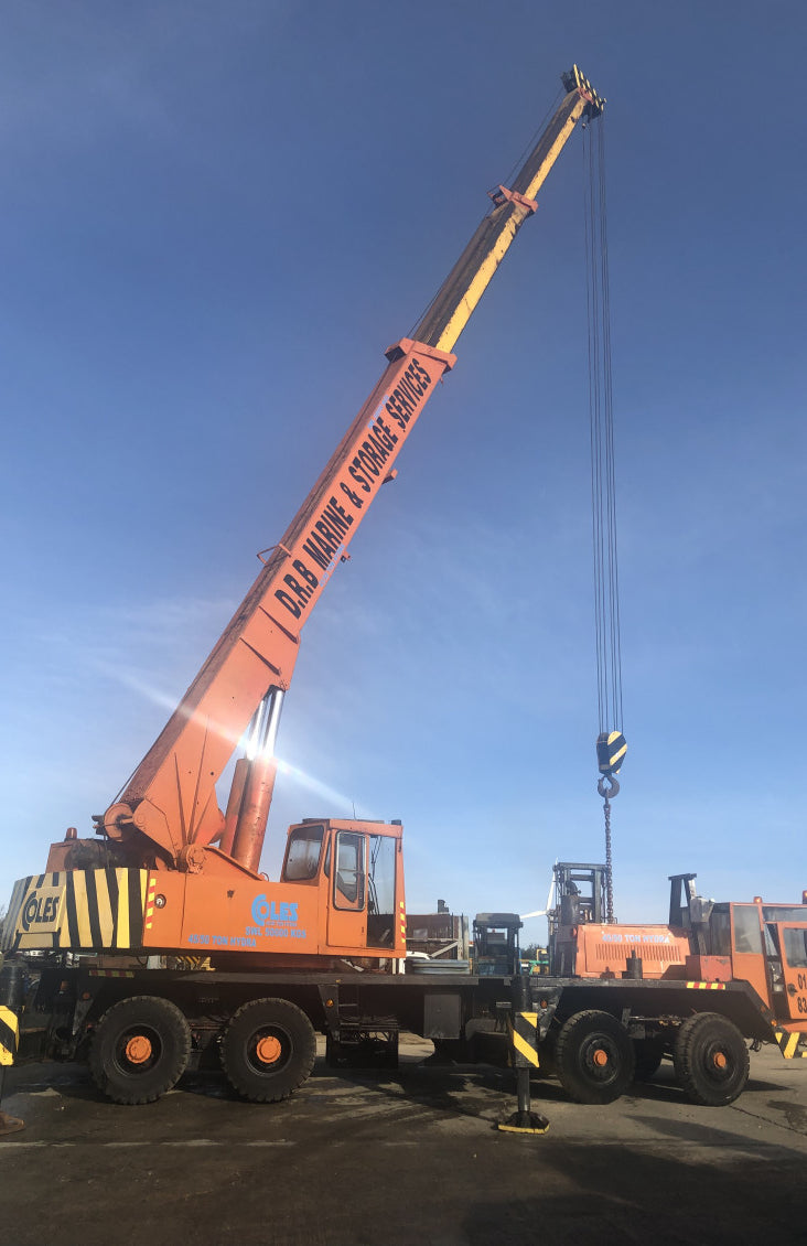 Bid on COLES 45/50 MOBILE 8×4 ,50 TON TRUCK CRANE- Buy &amp; Sell on Auction with EAMA Group