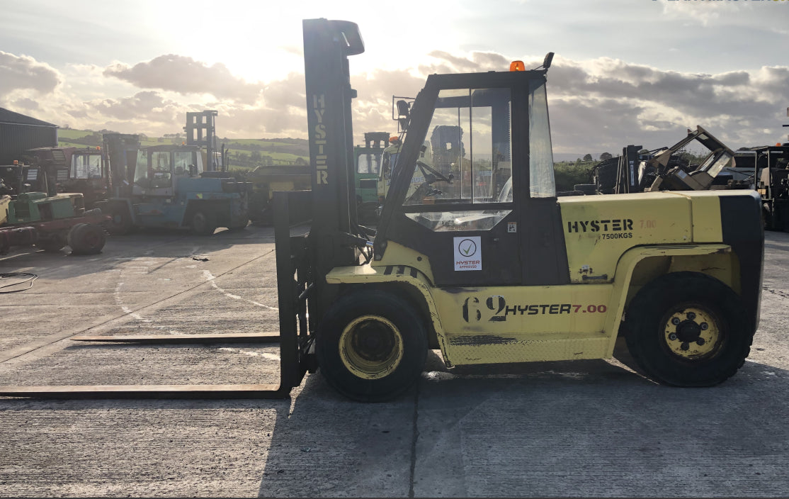 Bid on 2009 DIESEL HYSTER H7.00XL 7.5-TON DIESEL FORKLIFT- Buy &amp; Sell on Auction with EAMA Group