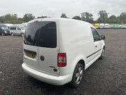 READY FOR WORK: VOLKSWAGEN CADDY WITH CLEAN INTERIOR MOT MAY 2024 - NO VAT ON HAMMER