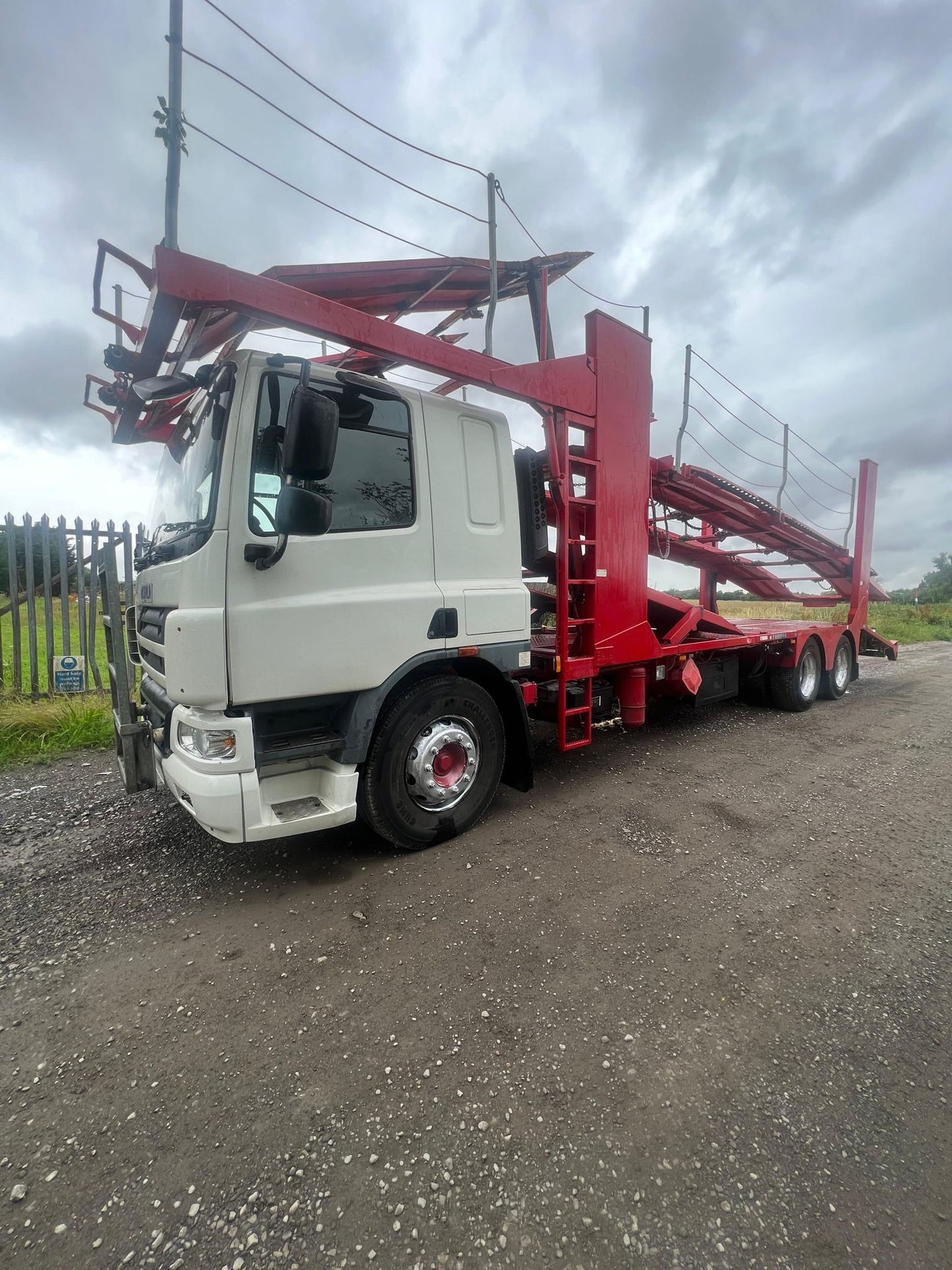 Bid on DAF CF CAR TRANSPORTER LORRY 2008- Buy &amp; Sell on Auction with EAMA Group