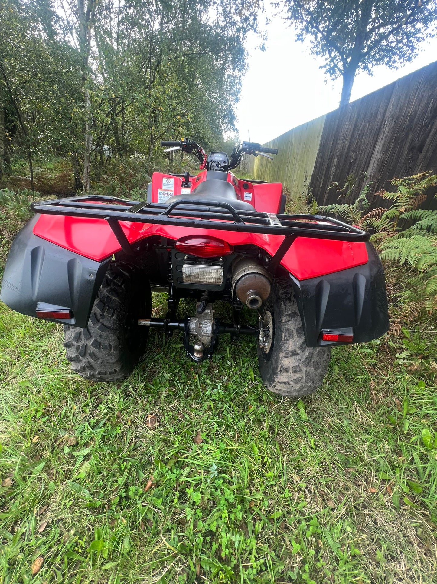 Bid on HONDA TRX 420 FM2 POWER-STEERING 2017 2X4 4X4 ELECTRIC START- Buy &amp; Sell on Auction with EAMA Group