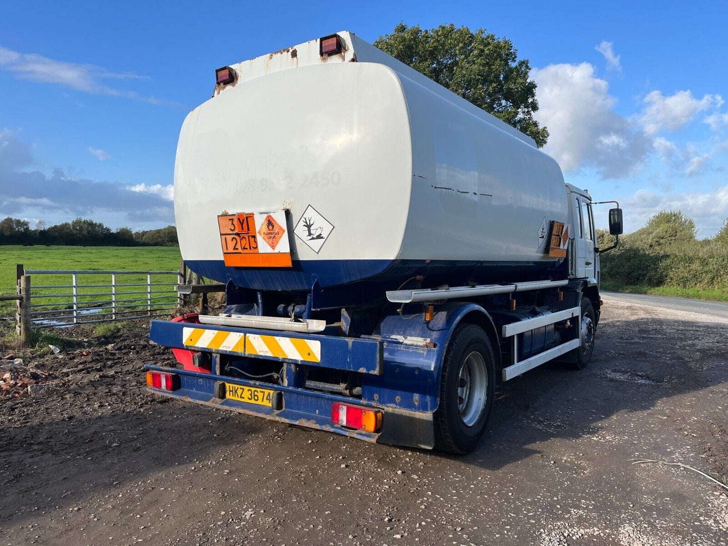 Bid on 18 TON 2002 VOLVO FL6E 5 COMPARTMENT FUEL TANKER- Buy &amp; Sell on Auction with EAMA Group