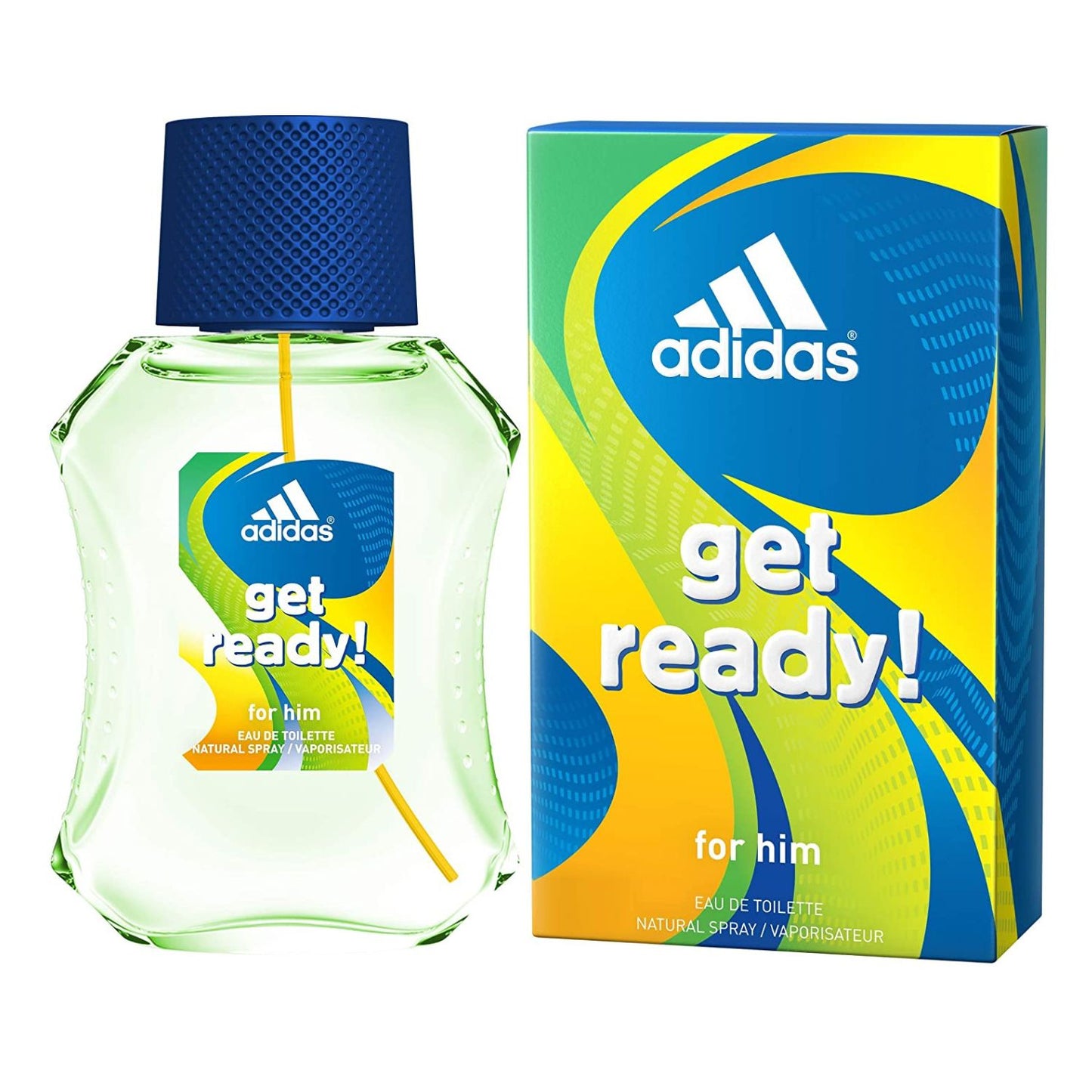 Bid on 300 X BOTTLES OF ADIDAS FRAGRANCE GET READY FOR HIM COLOGNES, 1.7 OZ- Buy &amp; Sell on Auction with EAMA Group