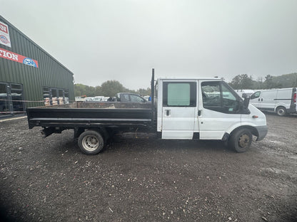 Bid on **(ONLY 74K MILEAGE)** WHITE FLATBED PICK UP: 100PS DURATORQ DIESEL - NO VAT ON THE HAMMER- Buy &amp; Sell on Auction with EAMA Group