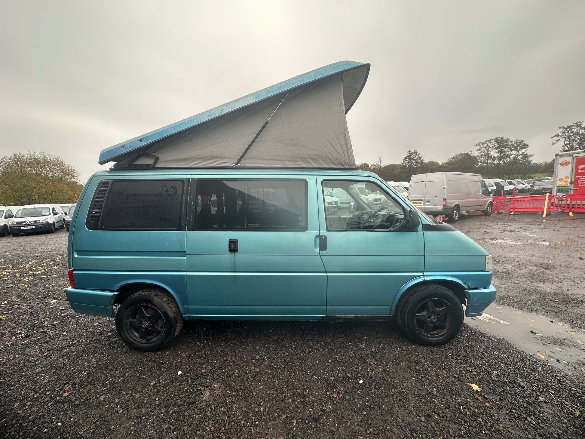 Bid on VINTAGE WANDERLUST: '95 VW TRANSPORTER T4 POP TOP - ADVENTURE AWAITS - NO VAT ON HAMMER- Buy &amp; Sell on Auction with EAMA Group