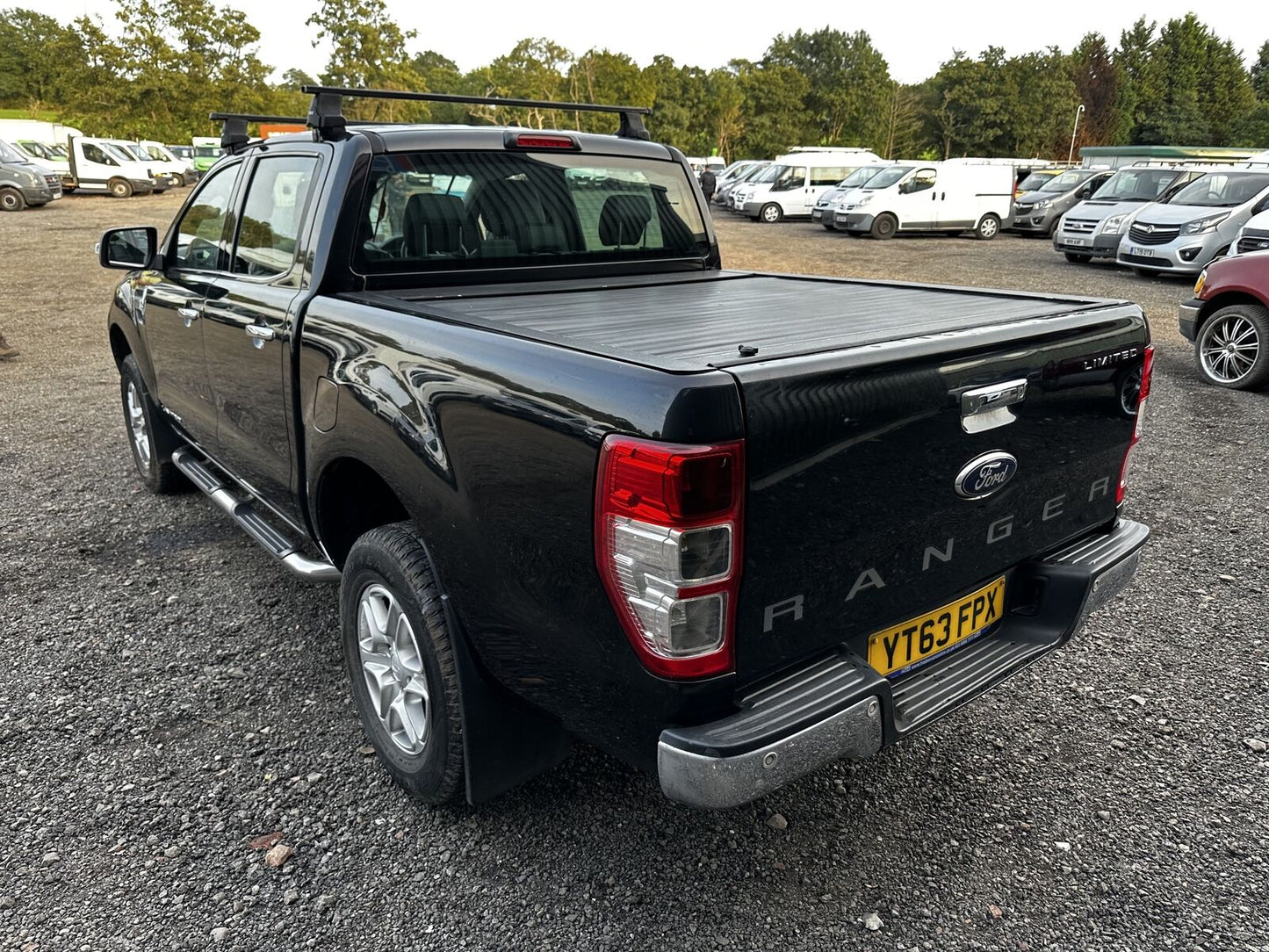 Bid on HIGH-POWERED RANGER: 2.2 TDCI DOUBLE CAB '63 PLATE - 136K MILES - BLACK - 4X4- Buy &amp; Sell on Auction with EAMA Group