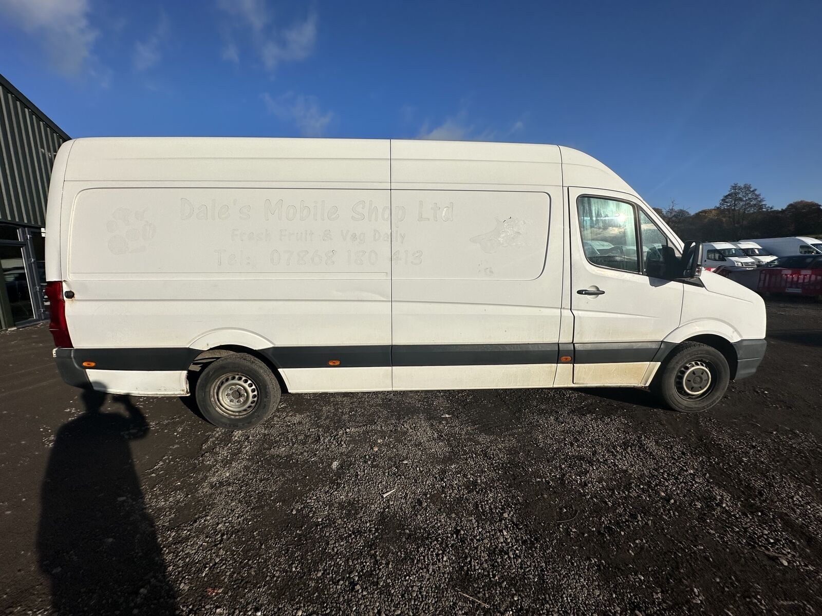 Bid on 107K MILES - 66 PLATE VW CRAFTER CR35 - MOT: JANUARY 2024 - NO VAT ON HAMMER- Buy &amp; Sell on Auction with EAMA Group