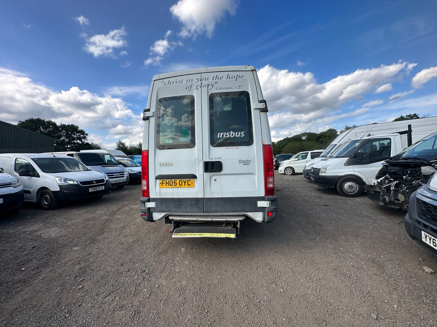 Bid on IRIS.BUS DAILY: LOW MILEAGE - 2 FORMER OWNERS - MOT SEP 2023- Buy &amp; Sell on Auction with EAMA Group