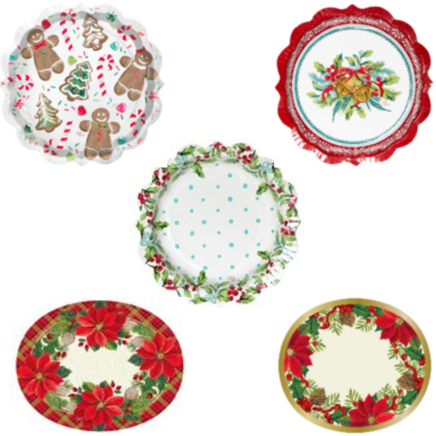 Bid on 1000 PACKS OF CHRISTMAS PLATES, ASSORTMENT OF STYLES, RRP £10,000- Buy &amp; Sell on Auction with EAMA Group