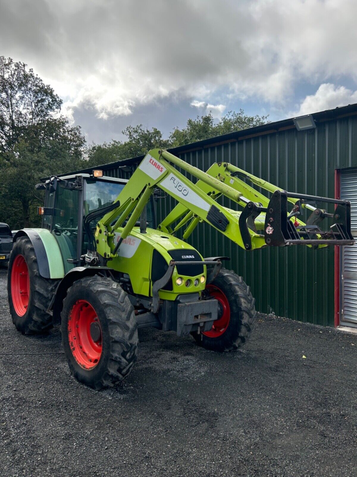 Bid on 2007 CLAAS 456 LOADER TRACTOR (JOHN DEERE ENGINE 100HP)**- Buy &amp; Sell on Auction with EAMA Group