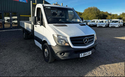 Bid on 64 PLATE MERCEDES-BENZ SPRINTER LWB WORK VAN WITH HPI CLEAR MOT MAY 2024 **(NO VAT ON HAMMER)**- Buy &amp; Sell on Auction with EAMA Group