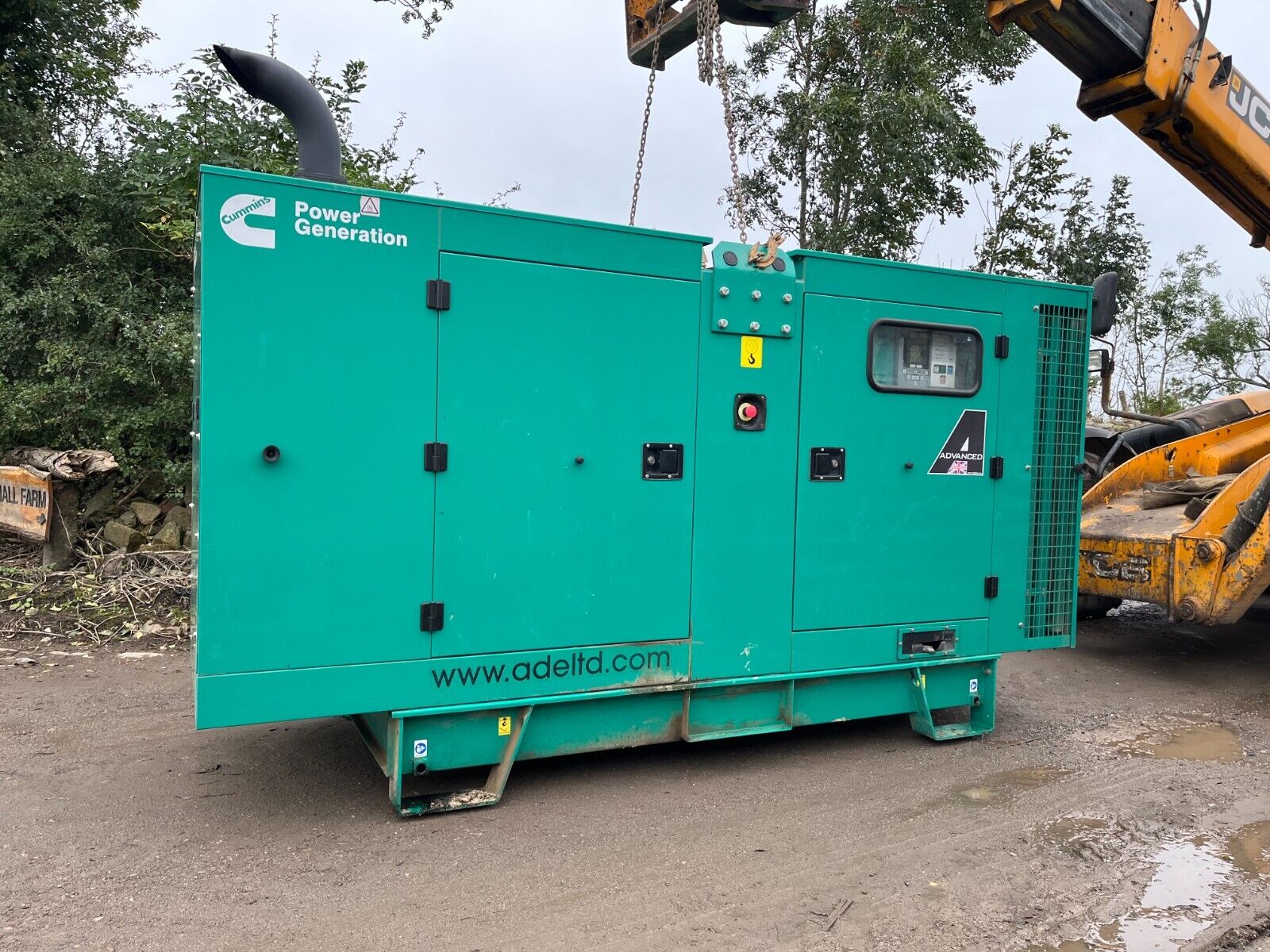 Bid on 2019 CUMMINS 6 CYLINDER C90D5 GENERATOR 90KVA OUTPUT- Buy &amp; Sell on Auction with EAMA Group